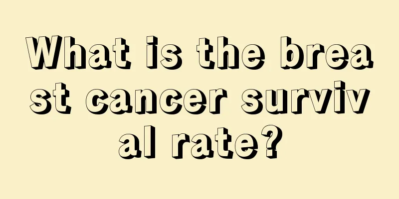 What is the breast cancer survival rate?