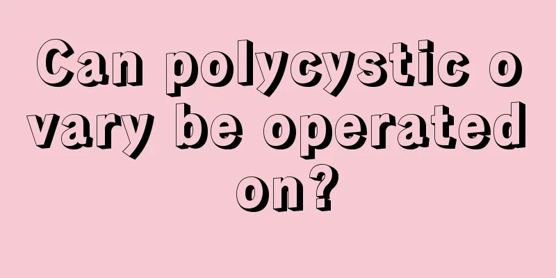 Can polycystic ovary be operated on?