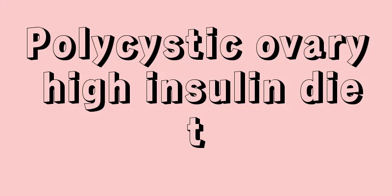 Polycystic ovary high insulin diet