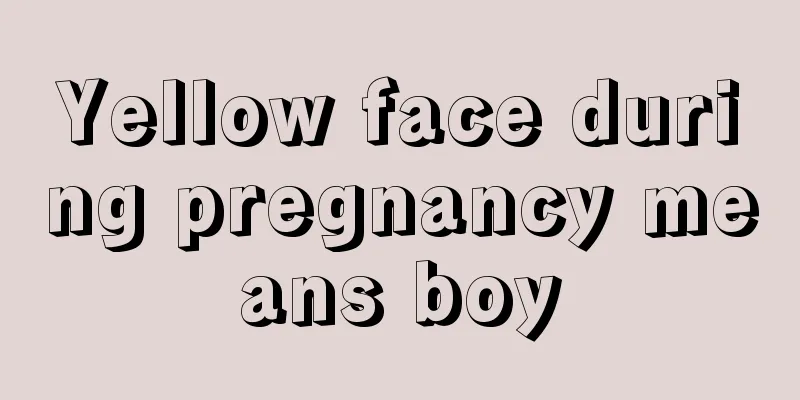 Yellow face during pregnancy means boy