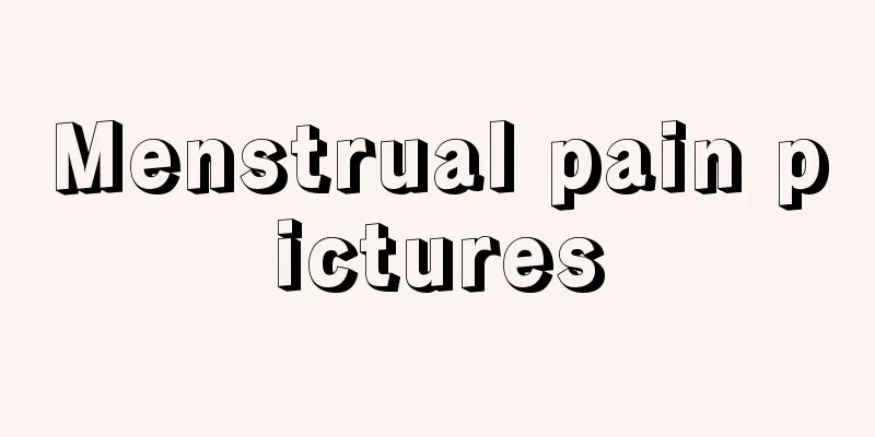 Menstrual pain pictures