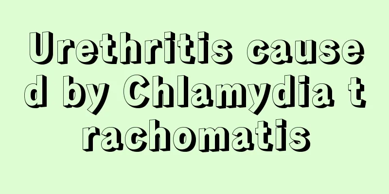 Urethritis caused by Chlamydia trachomatis