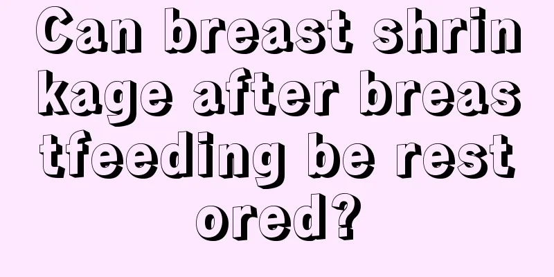 Can breast shrinkage after breastfeeding be restored?