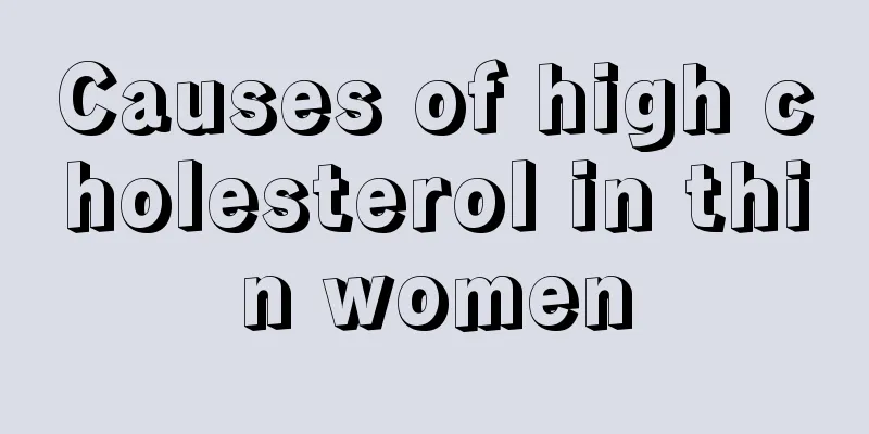 Causes of high cholesterol in thin women