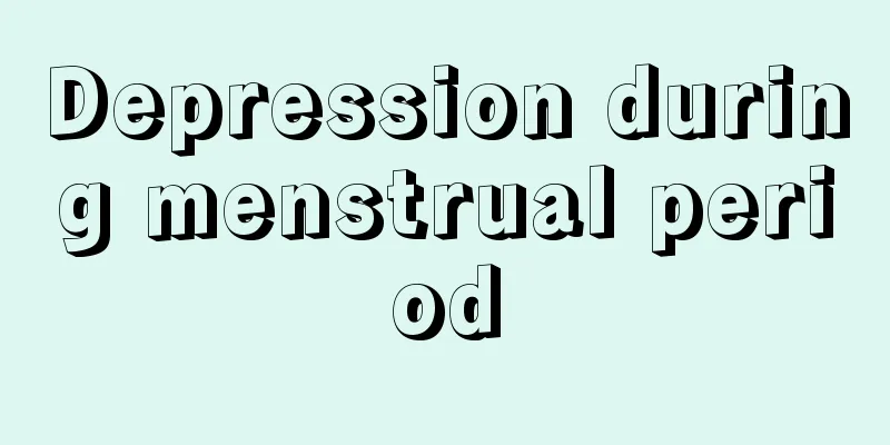 Depression during menstrual period