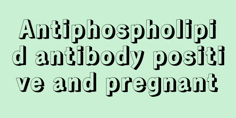 Antiphospholipid antibody positive and pregnant