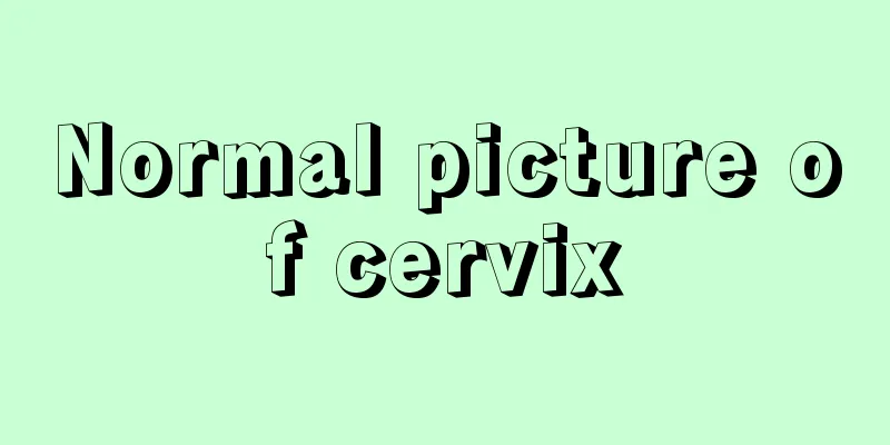 Normal picture of cervix