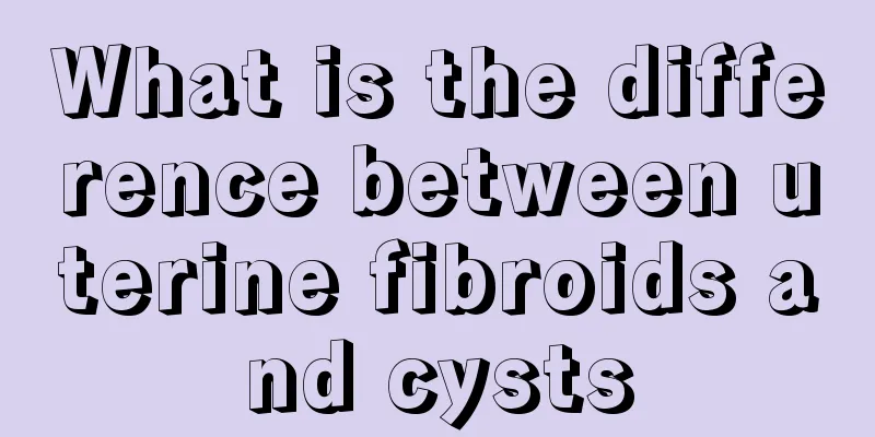 What is the difference between uterine fibroids and cysts