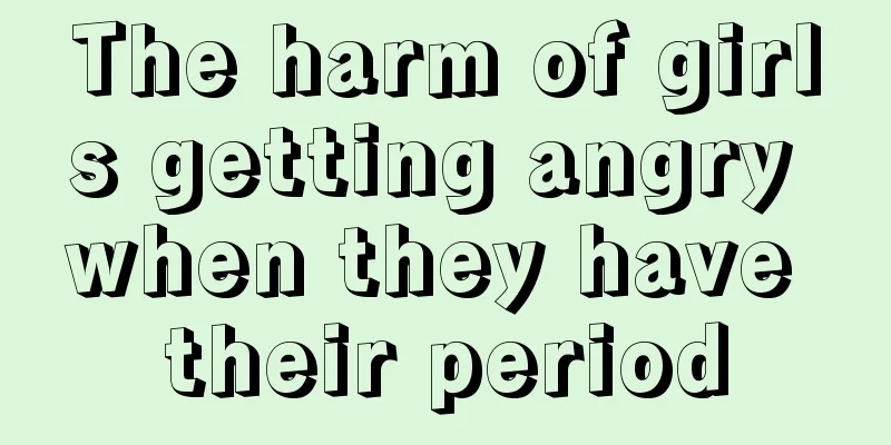 The harm of girls getting angry when they have their period