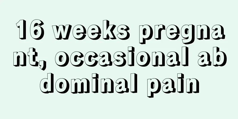 16 weeks pregnant, occasional abdominal pain