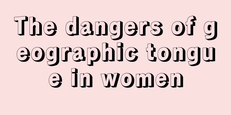 The dangers of geographic tongue in women