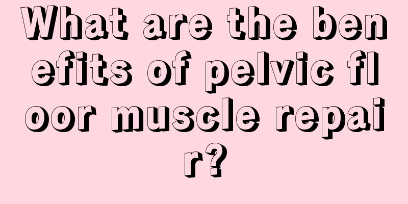 What are the benefits of pelvic floor muscle repair?