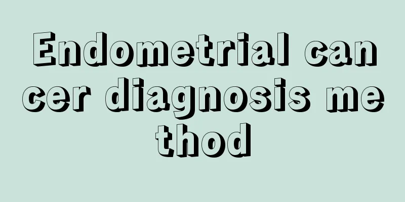 Endometrial cancer diagnosis method