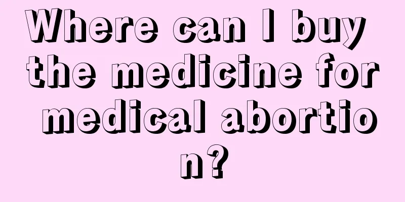 Where can I buy the medicine for medical abortion?