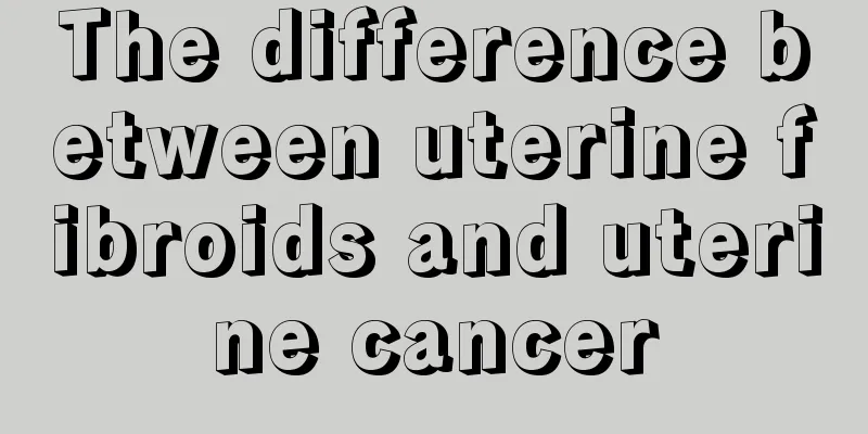 The difference between uterine fibroids and uterine cancer