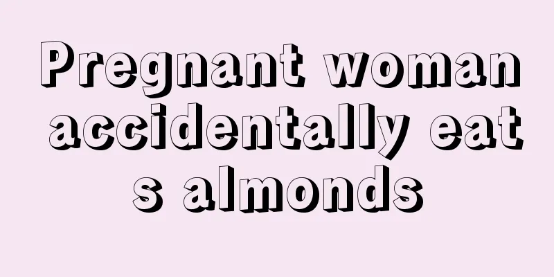 Pregnant woman accidentally eats almonds