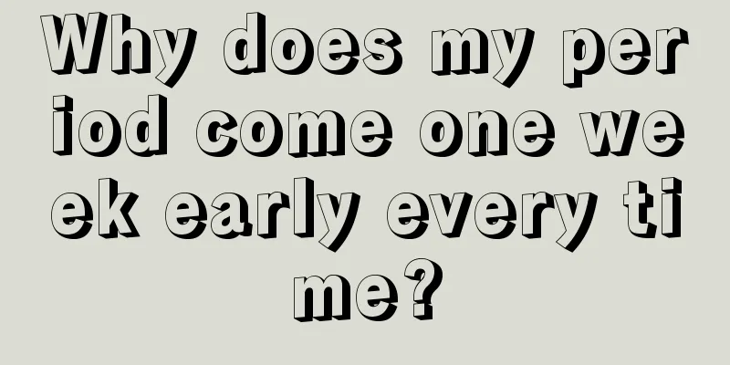 Why does my period come one week early every time?