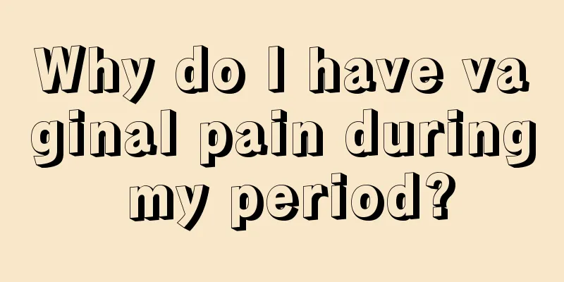 Why do I have vaginal pain during my period?