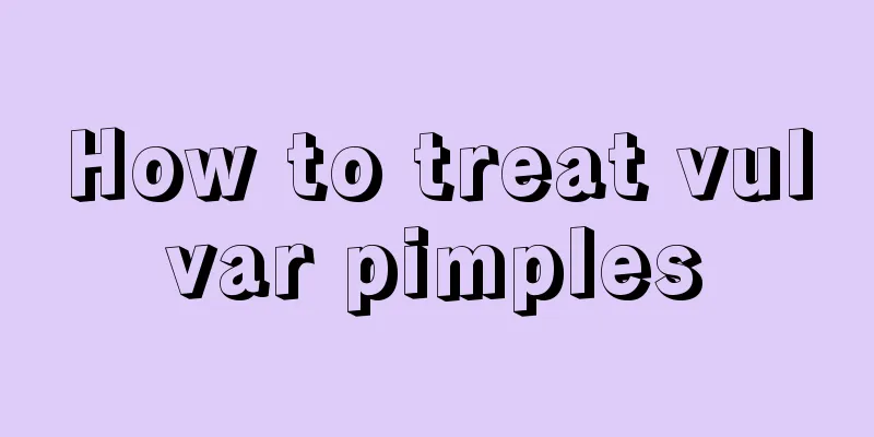 How to treat vulvar pimples