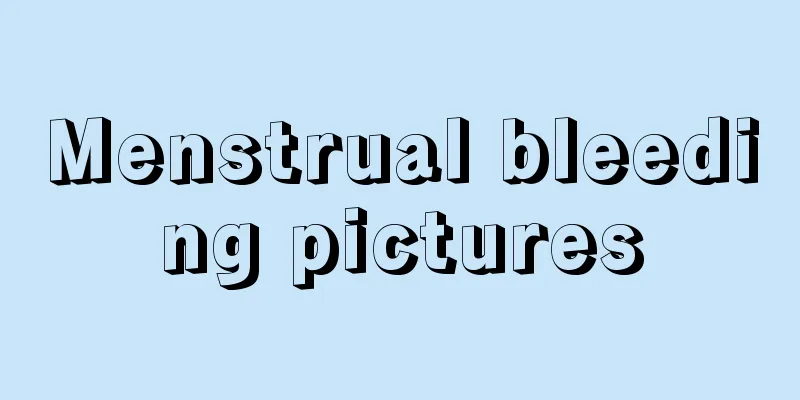 Menstrual bleeding pictures