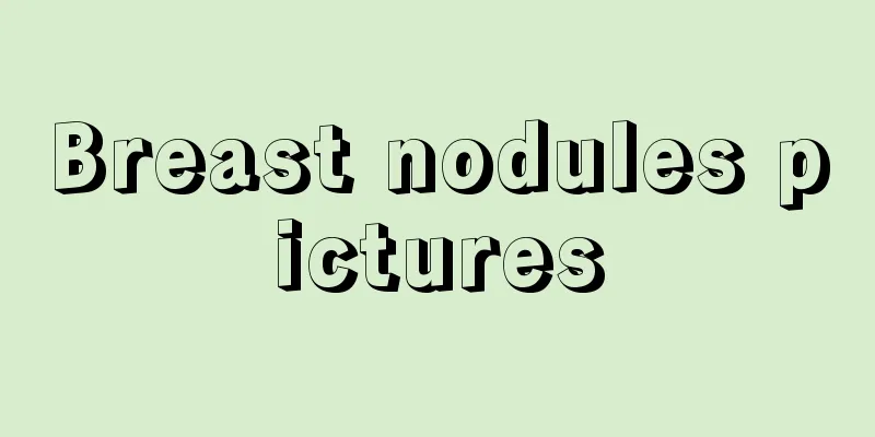 Breast nodules pictures