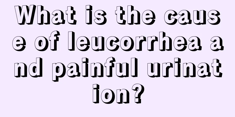 What is the cause of leucorrhea and painful urination?