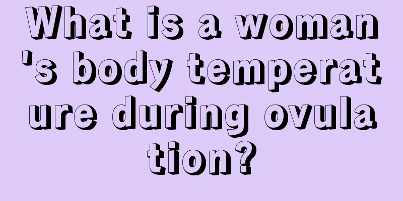 What is a woman's body temperature during ovulation?