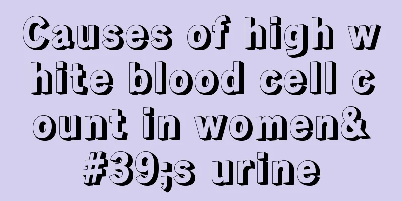 Causes of high white blood cell count in women's urine