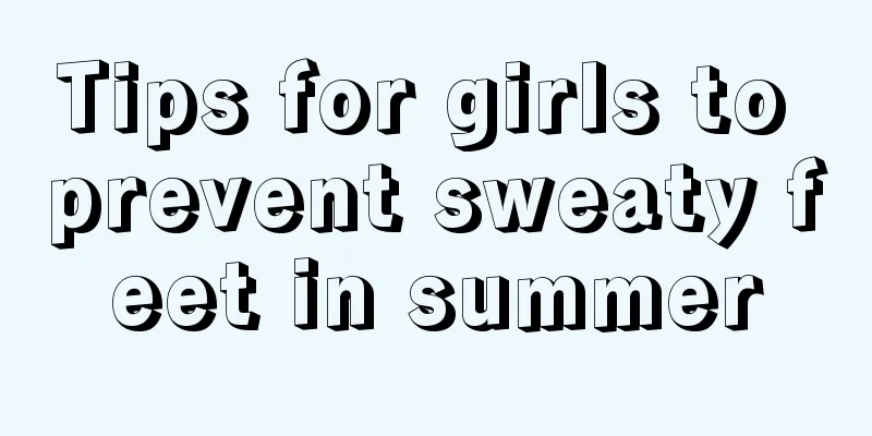 Tips for girls to prevent sweaty feet in summer