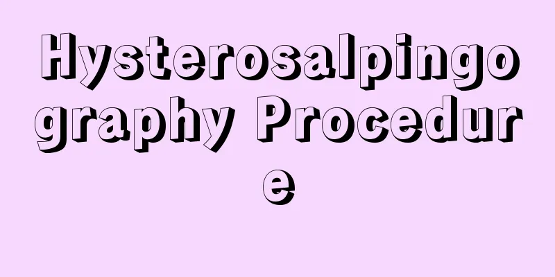 Hysterosalpingography Procedure