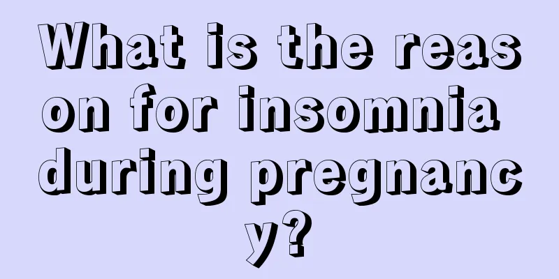 What is the reason for insomnia during pregnancy?