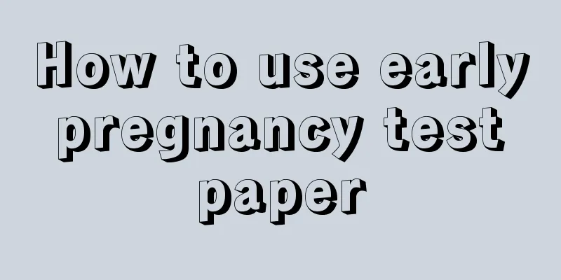 How to use early pregnancy test paper