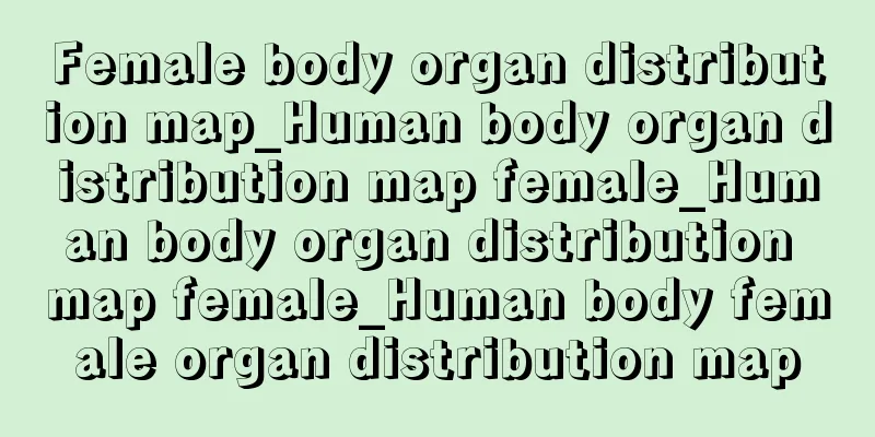 Female body organ distribution map_Human body organ distribution map female_Human body organ distribution map female_Human body female organ distribution map