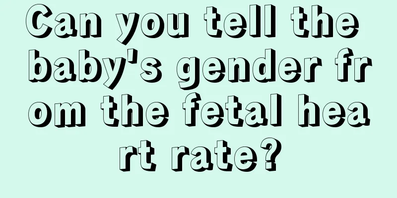 Can you tell the baby's gender from the fetal heart rate?