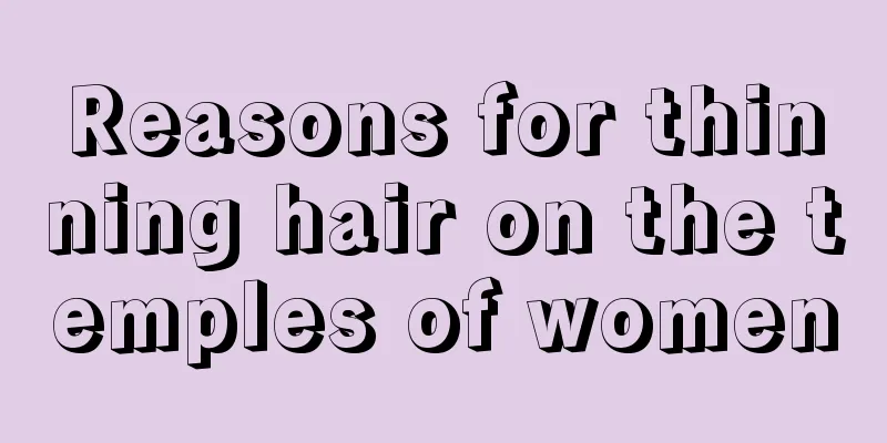 Reasons for thinning hair on the temples of women