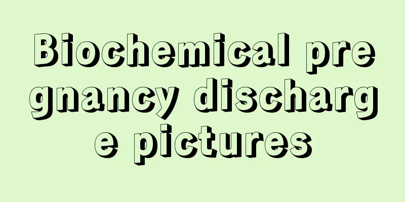 Biochemical pregnancy discharge pictures