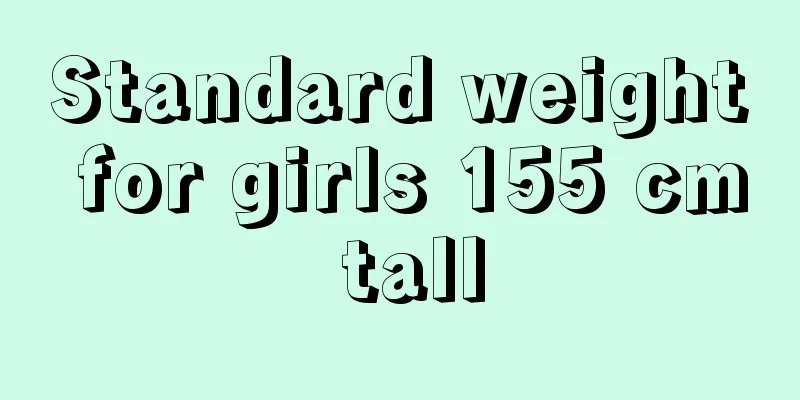 Standard weight for girls 155 cm tall