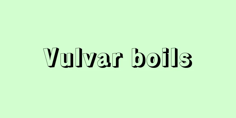 Vulvar boils