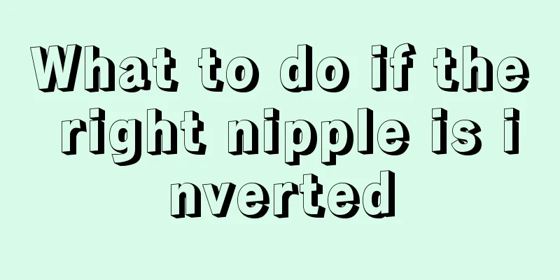 What to do if the right nipple is inverted