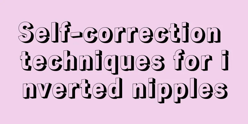 Self-correction techniques for inverted nipples