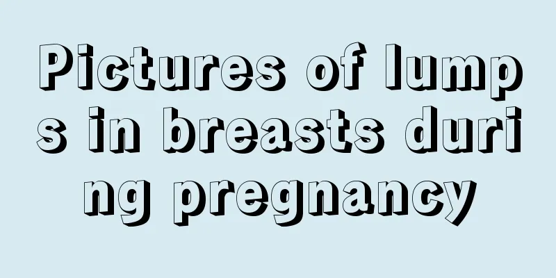 Pictures of lumps in breasts during pregnancy