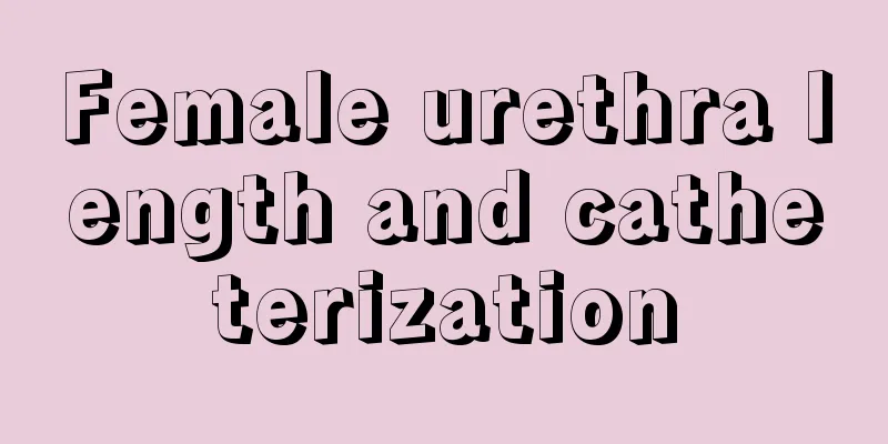 Female urethra length and catheterization