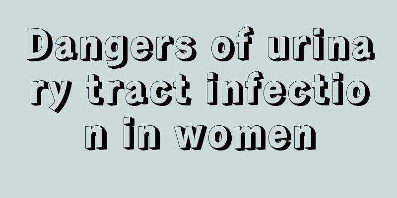 Dangers of urinary tract infection in women