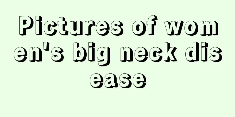 Pictures of women's big neck disease