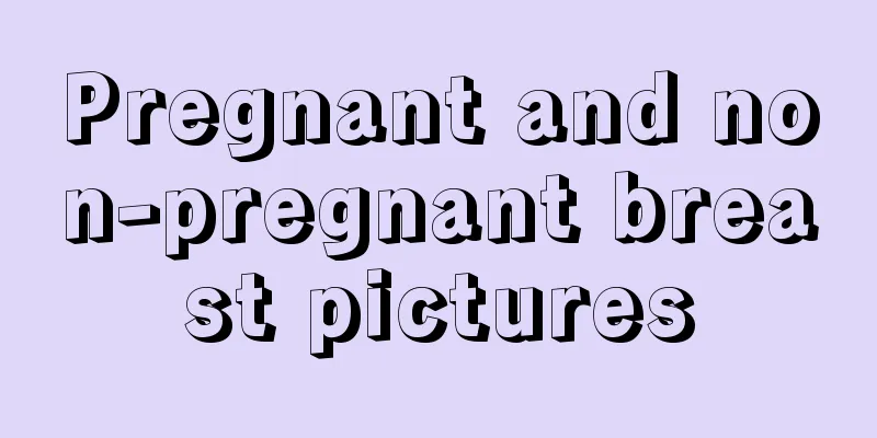 Pregnant and non-pregnant breast pictures