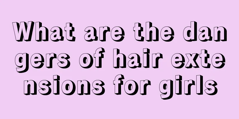 What are the dangers of hair extensions for girls