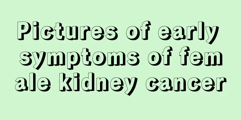 Pictures of early symptoms of female kidney cancer