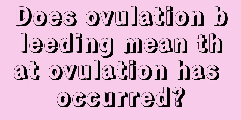 Does ovulation bleeding mean that ovulation has occurred?