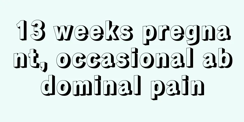 13 weeks pregnant, occasional abdominal pain