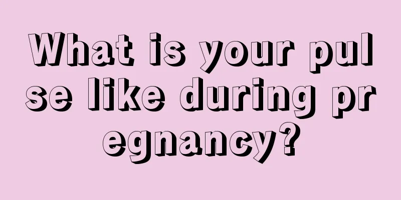 What is your pulse like during pregnancy?